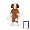 Saint Bernard Dog Mascot Adult Costume