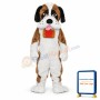 Saint Bernard Dog Mascot Adult Costume