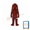 Short Plush Dog Adult Mascot Costume