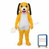 Small Yellow Dog Mascot Adult Costume
