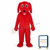 Little Red Dog Mascot Adult Costume