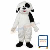 Long Haired Colourful Dog Mascot Adult Costume