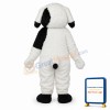 Long Haired Colourful Dog Mascot Adult Costume
