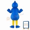Blue Duck Plush Mascot Adult Costume