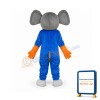 Blue Elephant Mascot Adult Costume