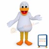 White Duck Mascot Adult Costume