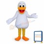 White Duck Mascot Adult Costume
