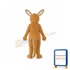 Golden Kangaroo Mascot Adult Costume