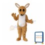 Golden Kangaroo Mascot Adult Costume