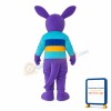 Purple Kangaroo Mascot Adult Costume