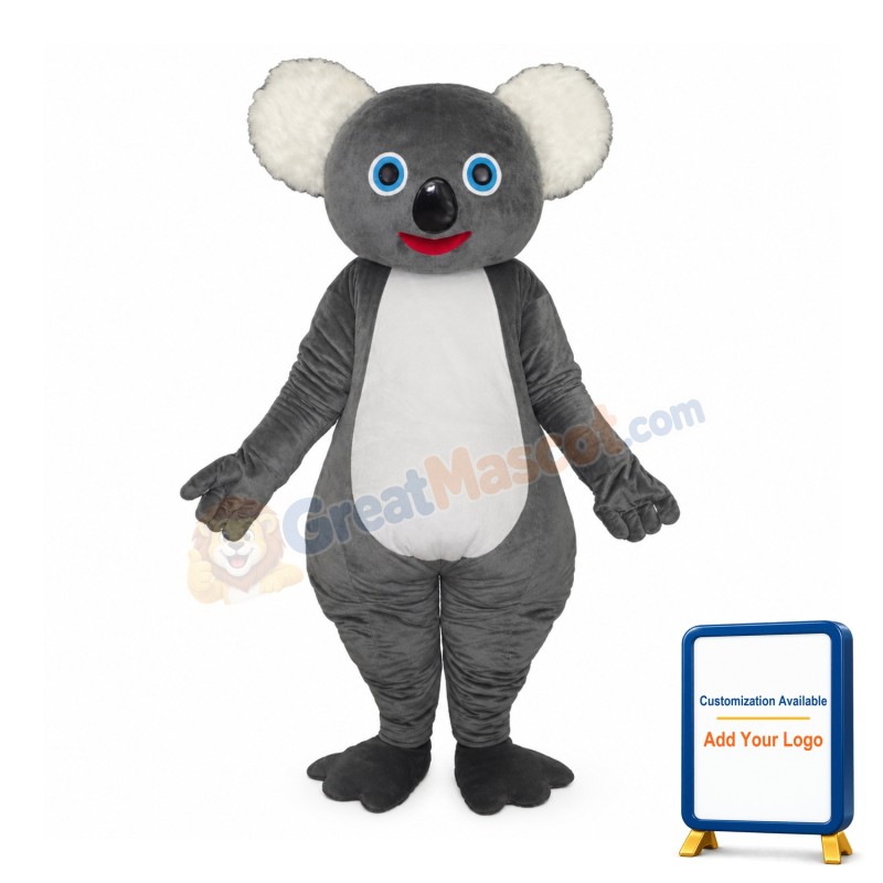 2nd Version Koala Mascot Adult Costume