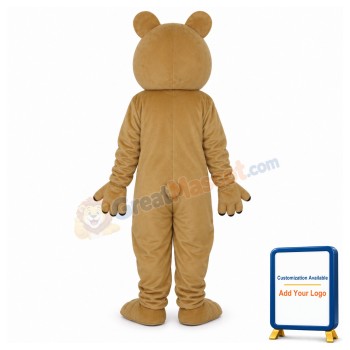 Beardless Lion Mascot Adult Costume