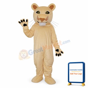 Cougar Mascot Adult Costume