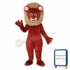 Dark Brown Lion Mascot Adult Costume