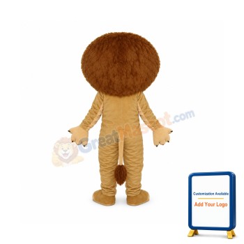 Lion in Madagascar Mascot Adult Costume