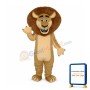Lion in Madagascar Mascot Adult Costume