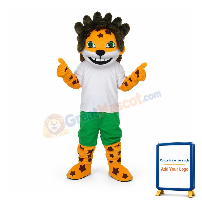 Obama Lion Mascot Adult Costume