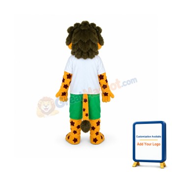 Obama Lion with Logo Mascot Adult Costume