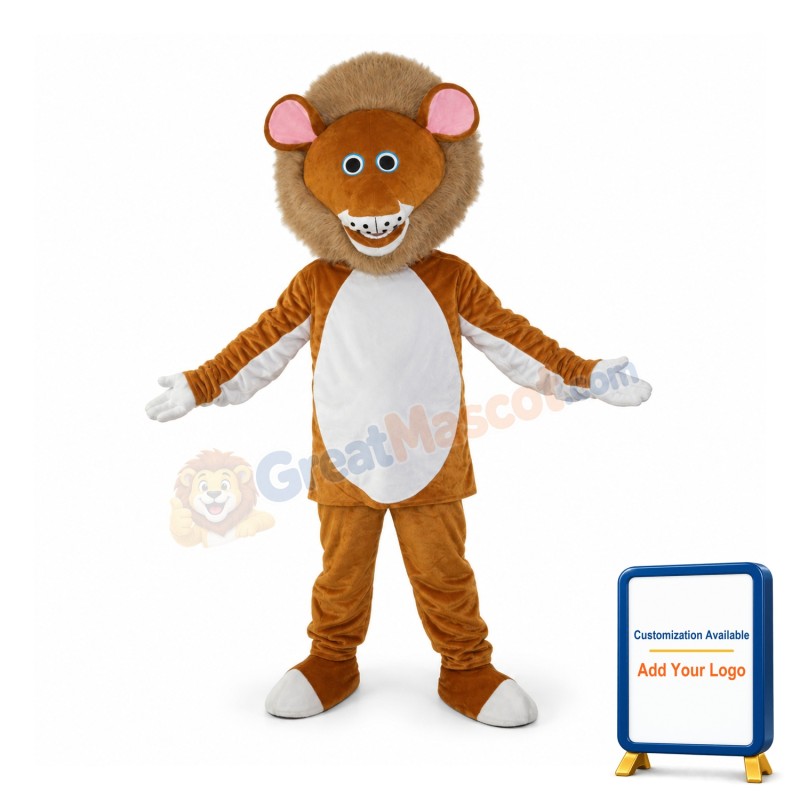 Old Version of Cougar Mascot Adult Costume