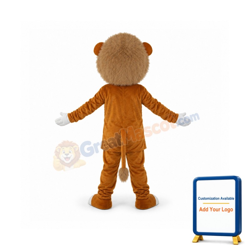 Old Version of Cougar Mascot Adult Costume
