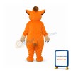 Orange Lion Mascot Adult Costume