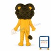 Small Yellow Lion Mascot Adult Costume