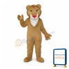 Light Brown Lion Mascot Adult Costume
