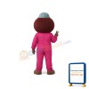 Baseball Monkey Head Mascot Adult Costume