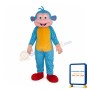 Blue Boots Monkey Mascot Adult Costume
