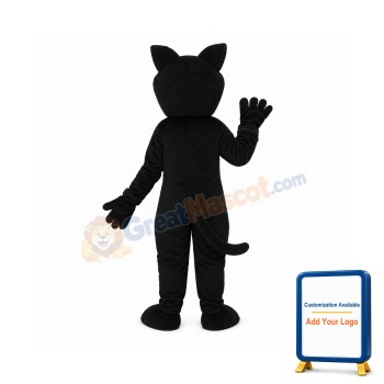 Black Fox Mascot Adult Costume
