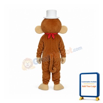 Cap Monkey Mascot Adult Costume
