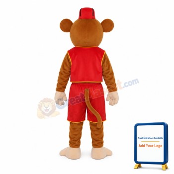 Clown Monkey Mascot Adult Costume