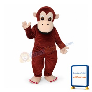Gorilla Mascot Adult Costume