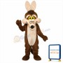 Brown Fox Mascot Adult Costume