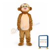Happy Monkey Mascot Adult Costume
