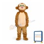 Happy Monkey Mascot Adult Costume
