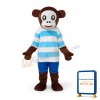 Leisure Version Mr.Jump Monkey Mascot Adult Costume
