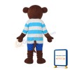 Leisure Version Mr.Jump Monkey Mascot Adult Costume
