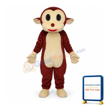 Mr.Jump Monkey Mascot Adult Costume