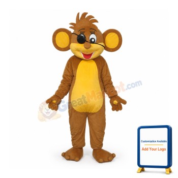 Pirate Monkey Mascot Adult Costume