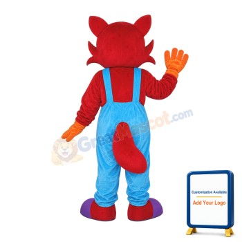 Red Fox Mascot Adult Costume
