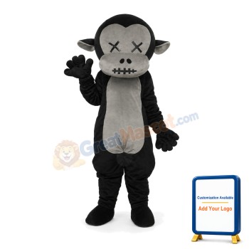 Revised Mr.Jump Monkey Mascot Adult Costume