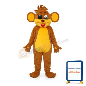Revised Version of Pirate Monkey Mascot Adult Costume