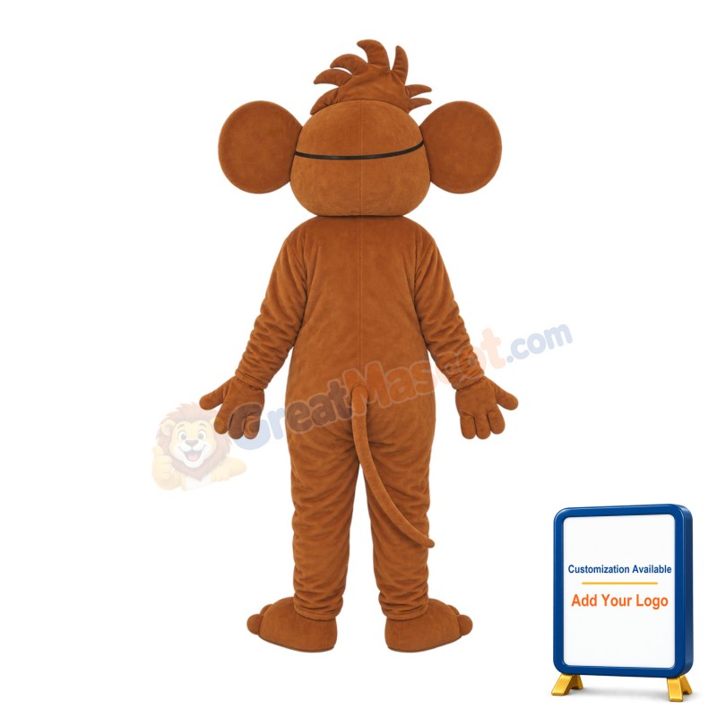Revised Version of Pirate Monkey Mascot Adult Costume