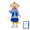 Smart Monkey Adult Mascot Costume
