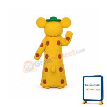Kuhn Mouse Plush Mascot Adult Costume
