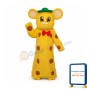 Kuhn Mouse Plush Mascot Adult Costume