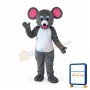 Little Grey Mouse Mascot Adult Costume