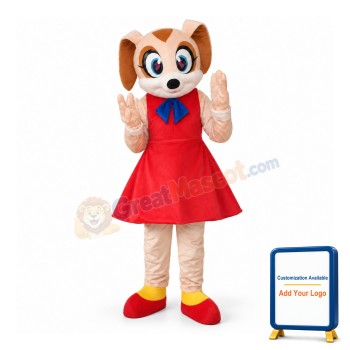 Mini Mouse Mascot Adult Costume