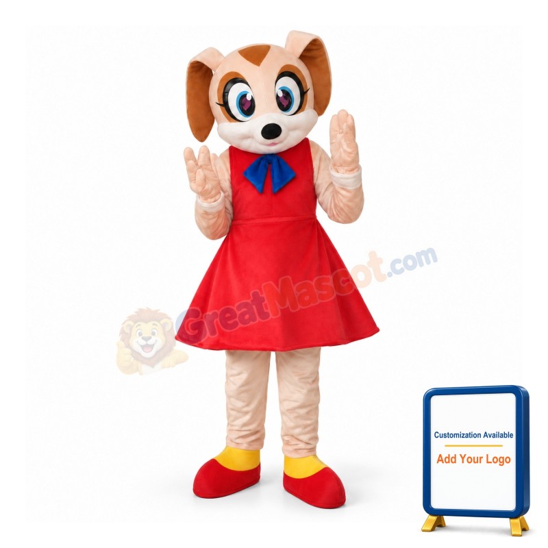 Mini Mouse Mascot Adult Costume